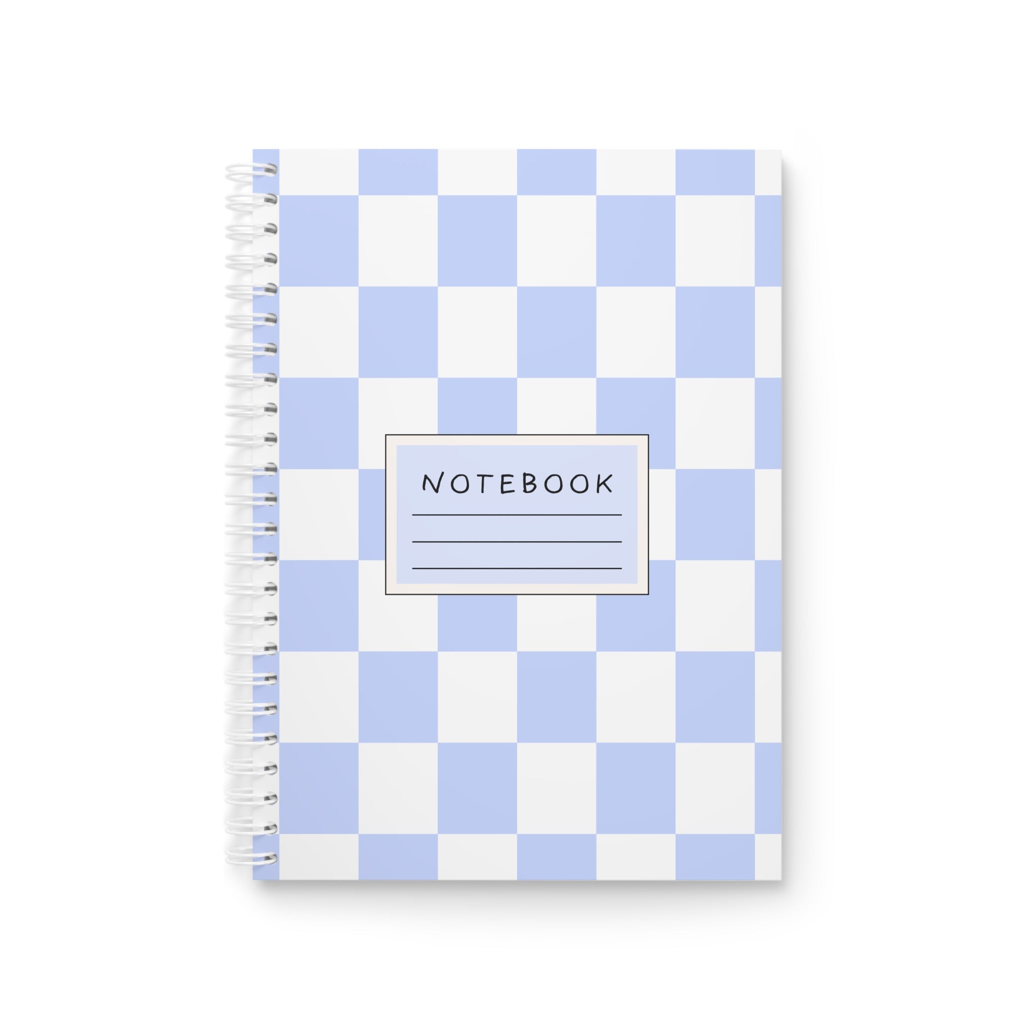Blue Spiral Notebook