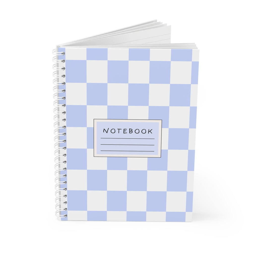 Blue Spiral Notebook