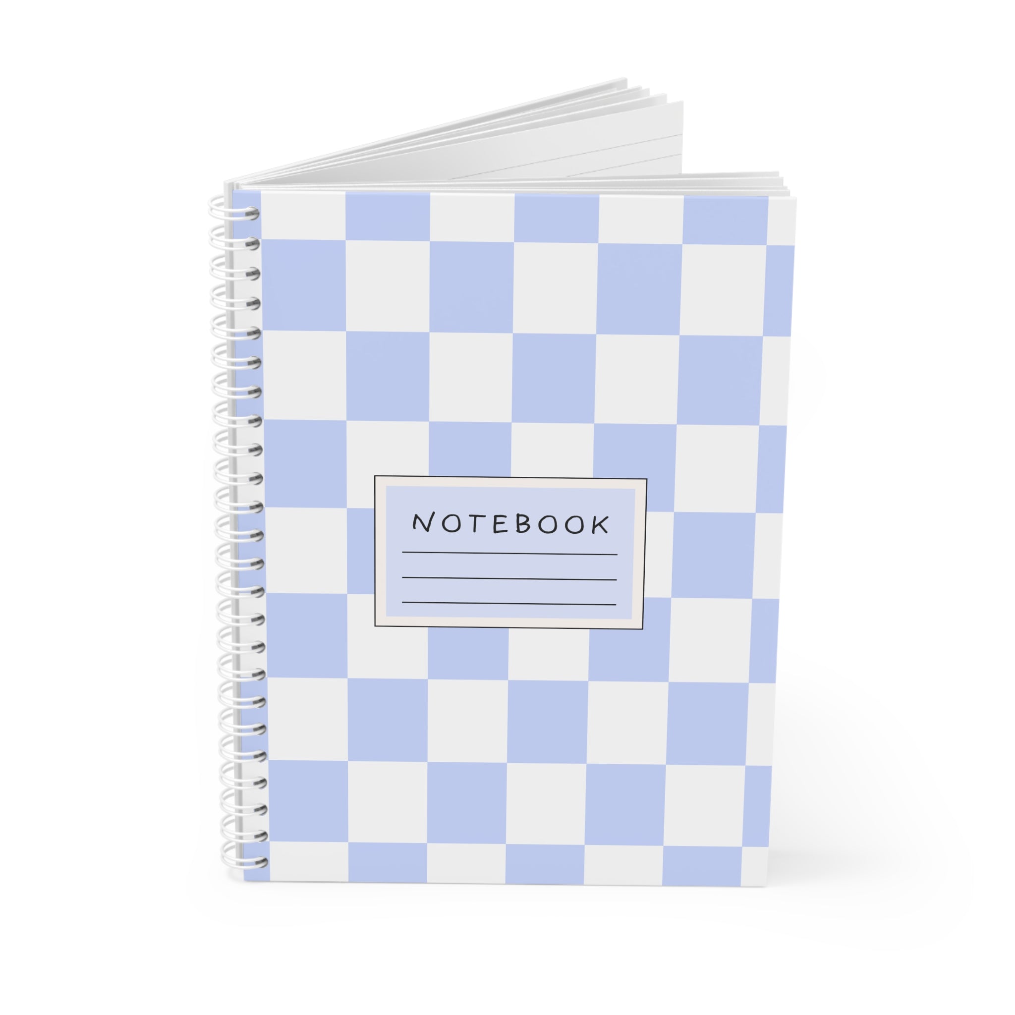 Blue Spiral Notebook