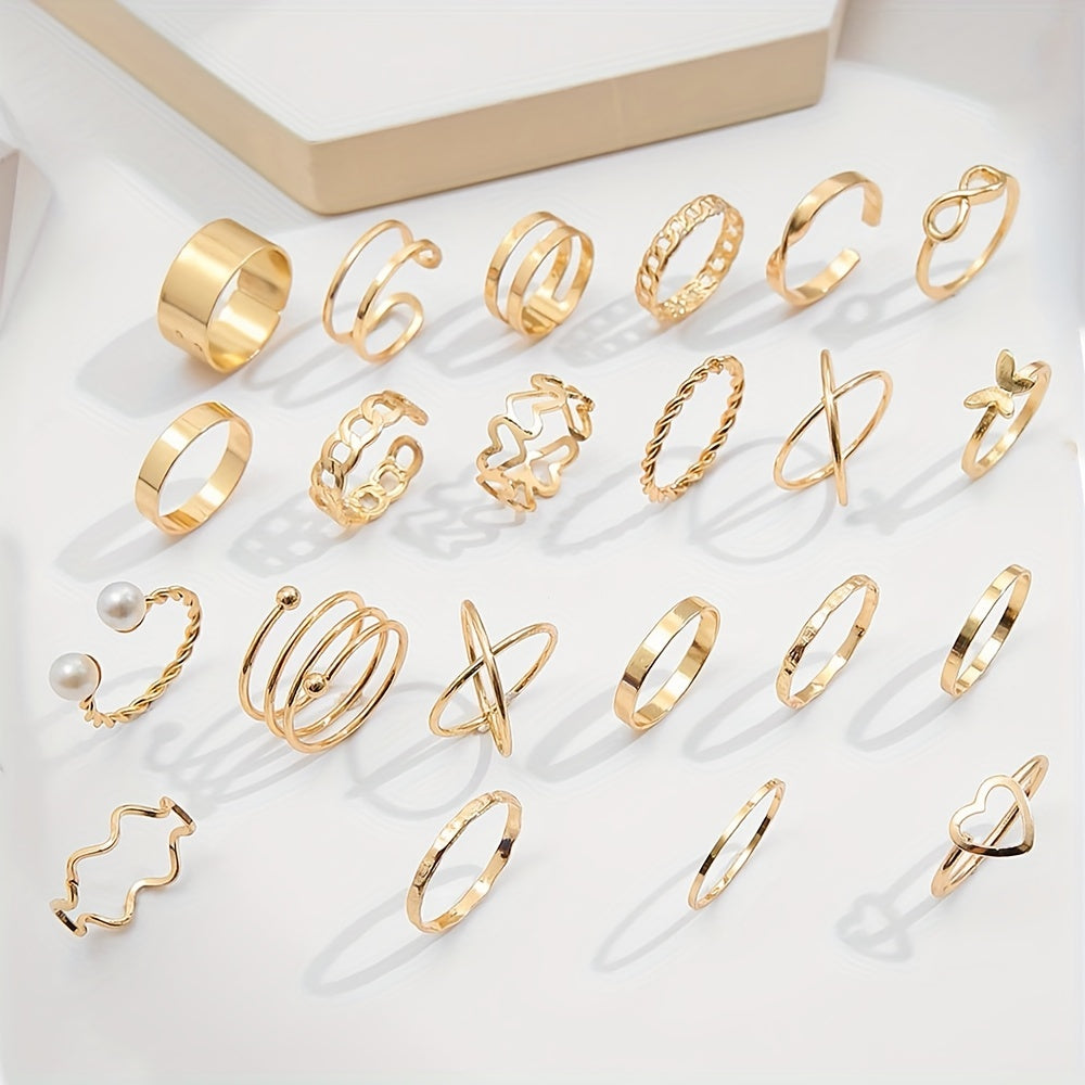 Twinkle Rings Set (22pcs)