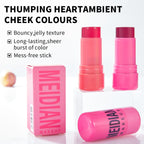 Lipstick Blush Lip Cheek Dual-use Blush Stick Makeup Repair Natural Nude Makeup Vitality Smooth Blush