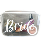 Cosmetics Bag Pvc Portable Travel Zipper Bag Can Be Printed Logo