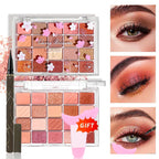 20-Color Eye-shadow Palette Shimmer & Matte