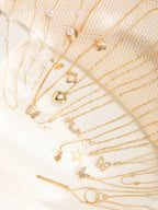 Women zircon necklaces 11 PCs set