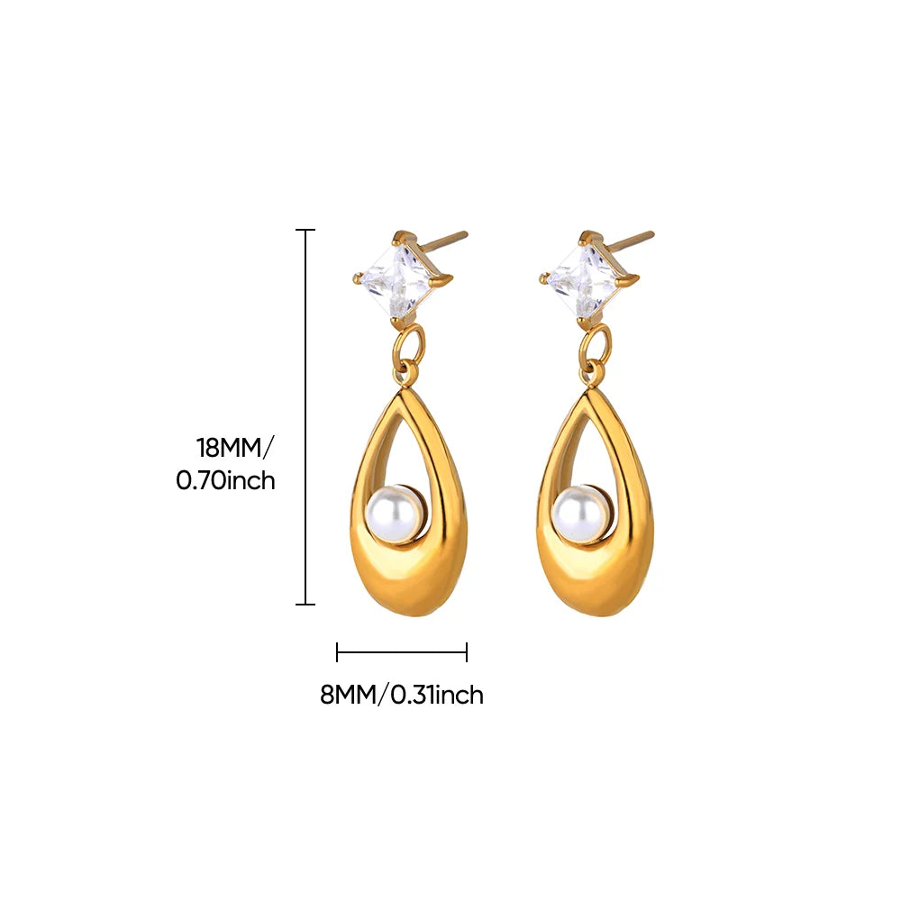 Vintage punk earrings