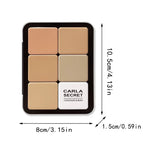 Matte & Cream Face Palette: Conceal, Contour, Blush