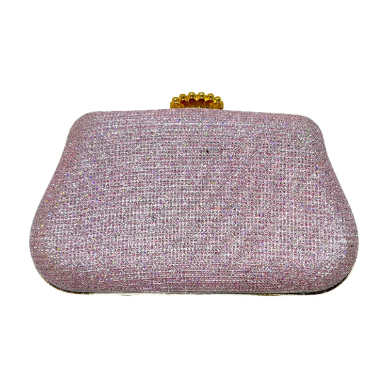 Luxury glitter clutch