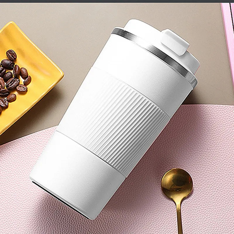 stainless steel coffee mug