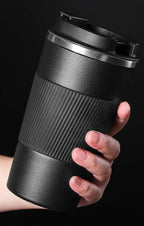 stainless steel coffee mug