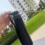 550ML Thermos Bottle Portable Tumbler Vacuum Flasks Stainless Steel Insulated Cup Outdoor Sports Water Bottle Travel Thermal Mug
