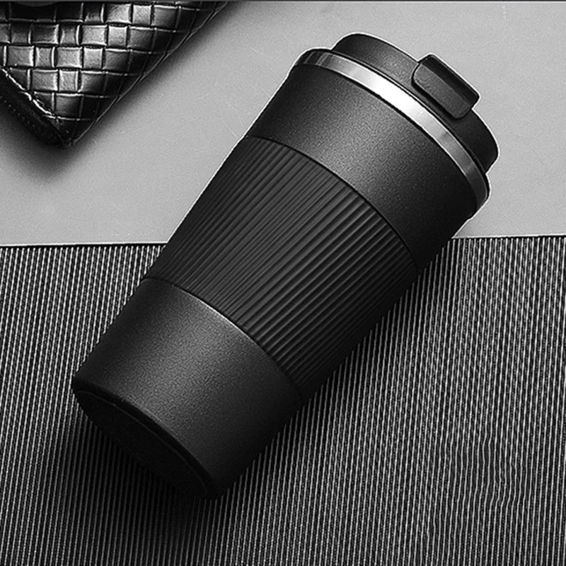 stainless steel coffee mug
