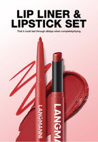 waterproof lip-liner+lipstick