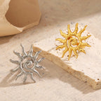 Vintage chic sun shape jewelry