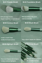 13 PCs makeup brushes