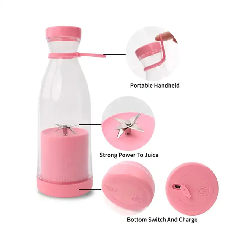 Portable wireless blender