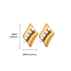 Vintage punk earrings