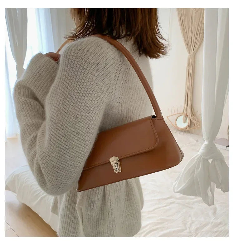 Luxury cross body solid bag