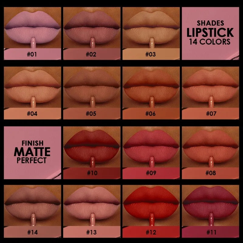 Velvet Matte Nude lipsticks