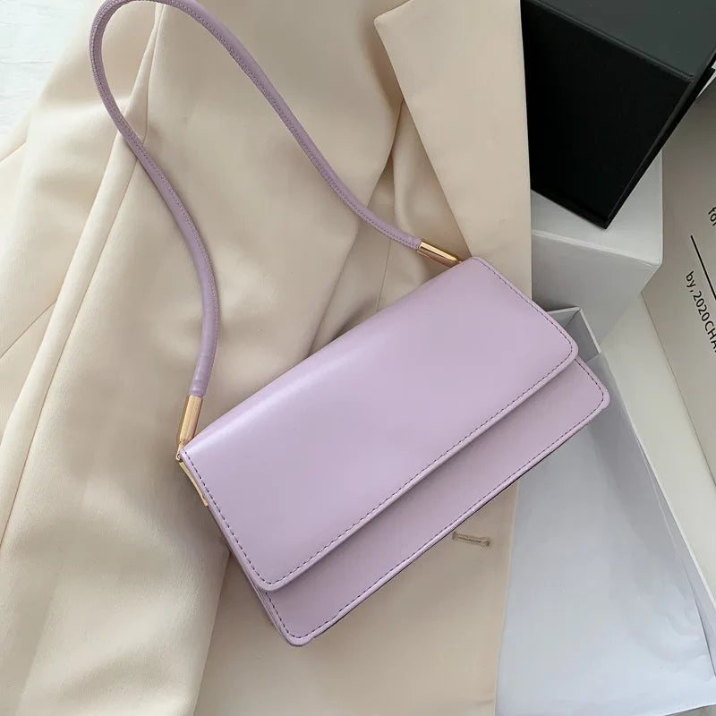 Luxury cross body solid bag