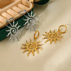 Vintage chic sun shape jewelry