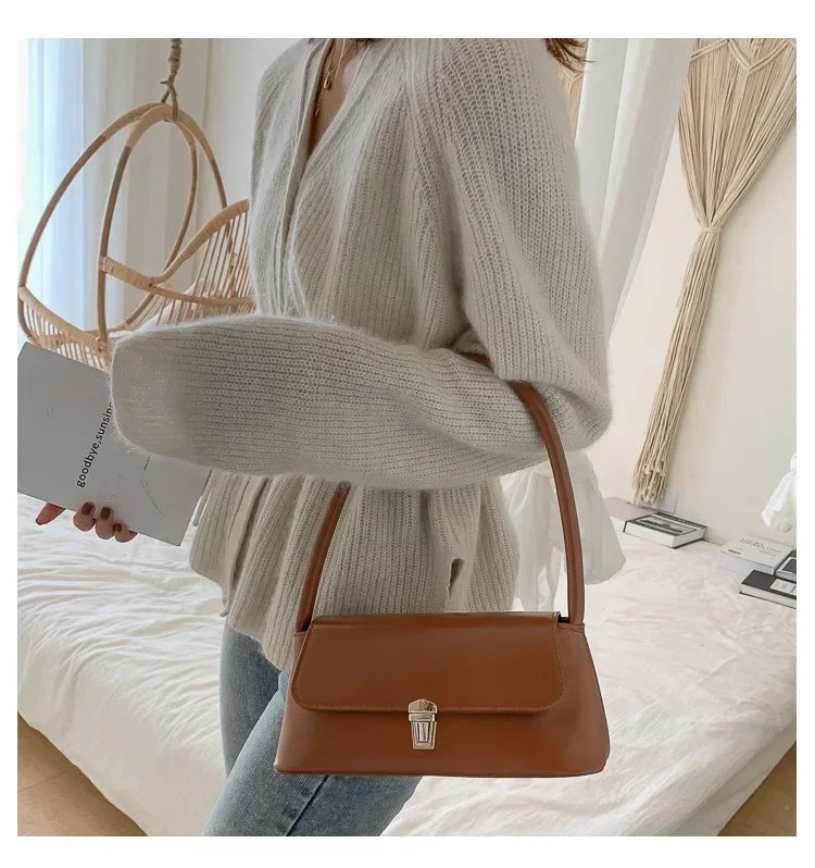 Luxury cross body solid bag