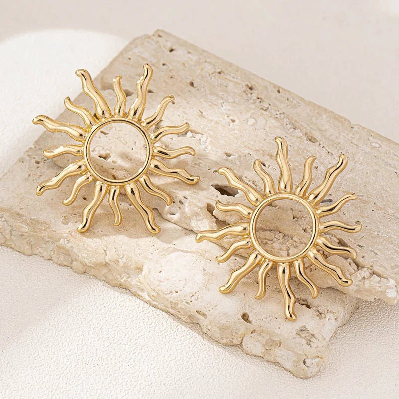Sun flower earring