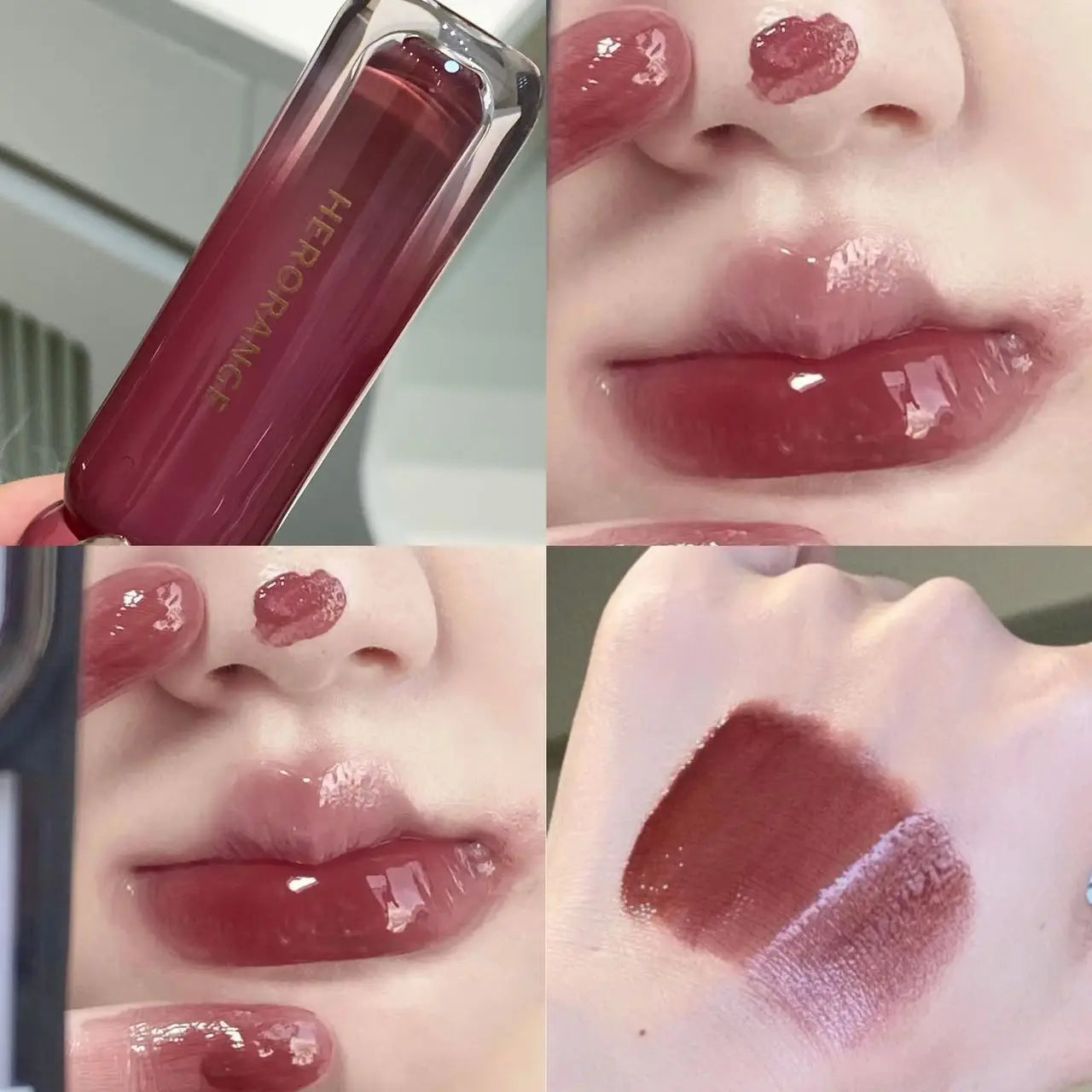 Smoked Red Tinted Lip Glaze