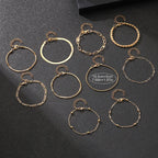 10 PCs vintage style braclets