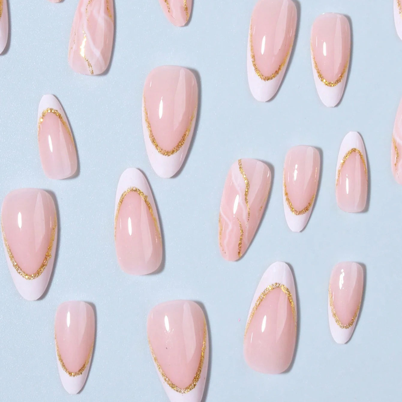 VortexGlow Nails (24 PCs)