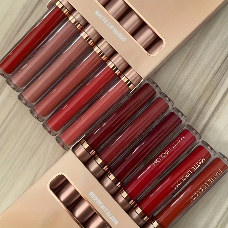 Matte lip gloss set