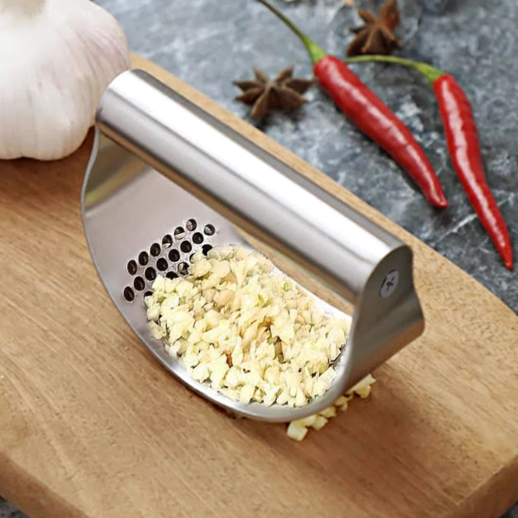 Manual Stainless Steel Garlic Press