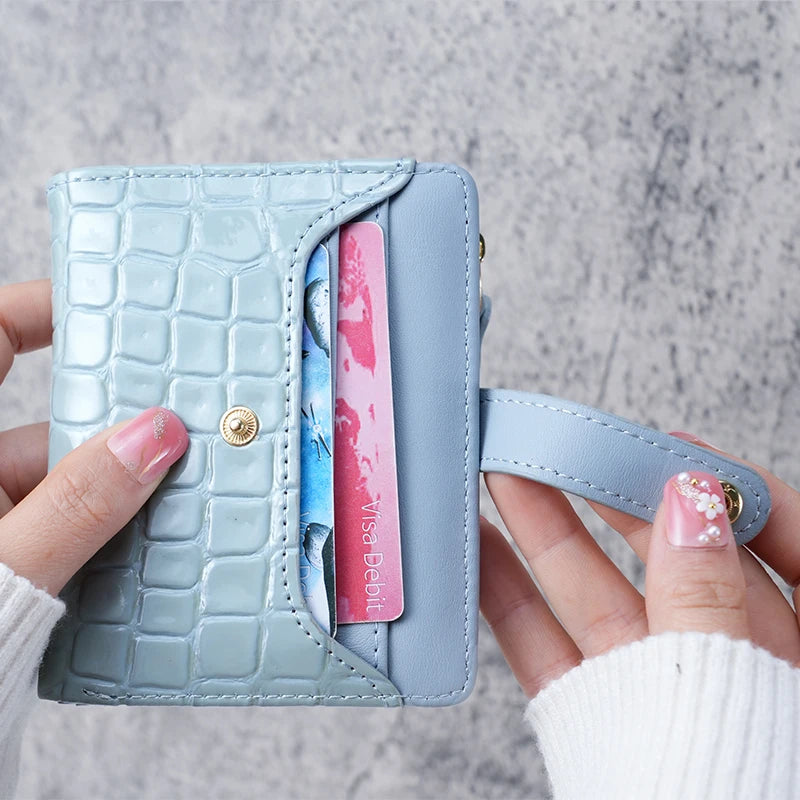 Mini crocodile wallet