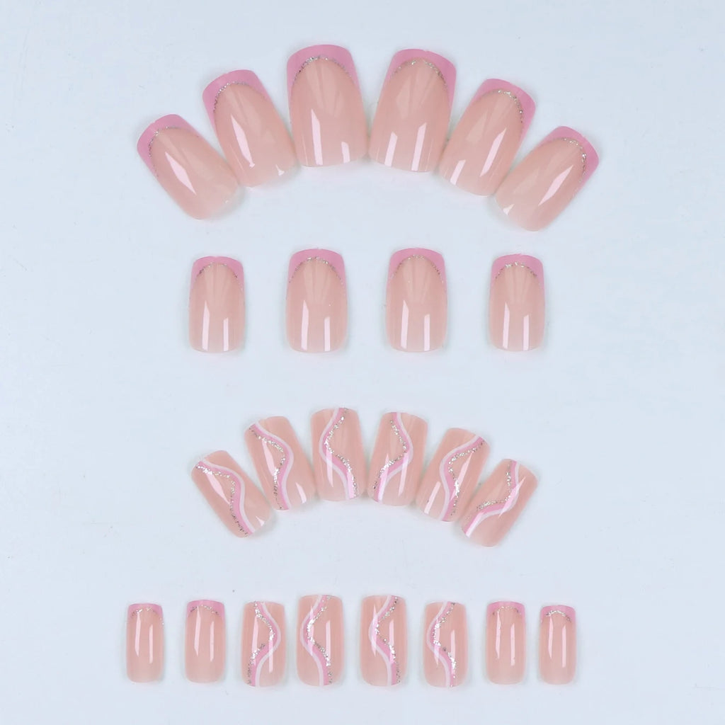 VortexGlow Nails (24 PCs)