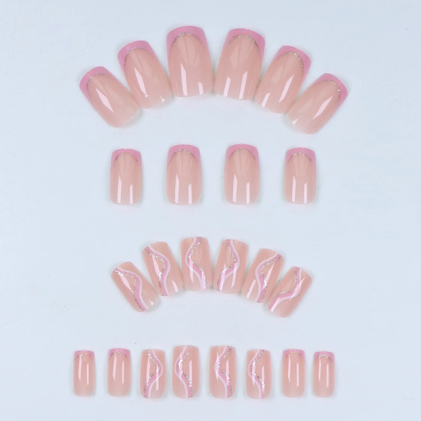 VortexGlow Nails (24 PCs)