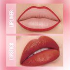 waterproof lip-liner+lipstick