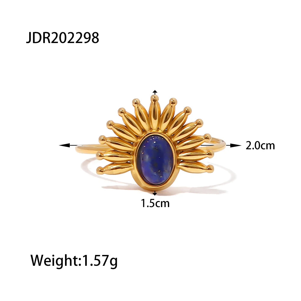 Zircon Bloom Ring
