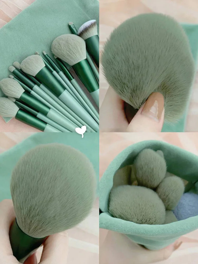 13 PCs makeup brushes