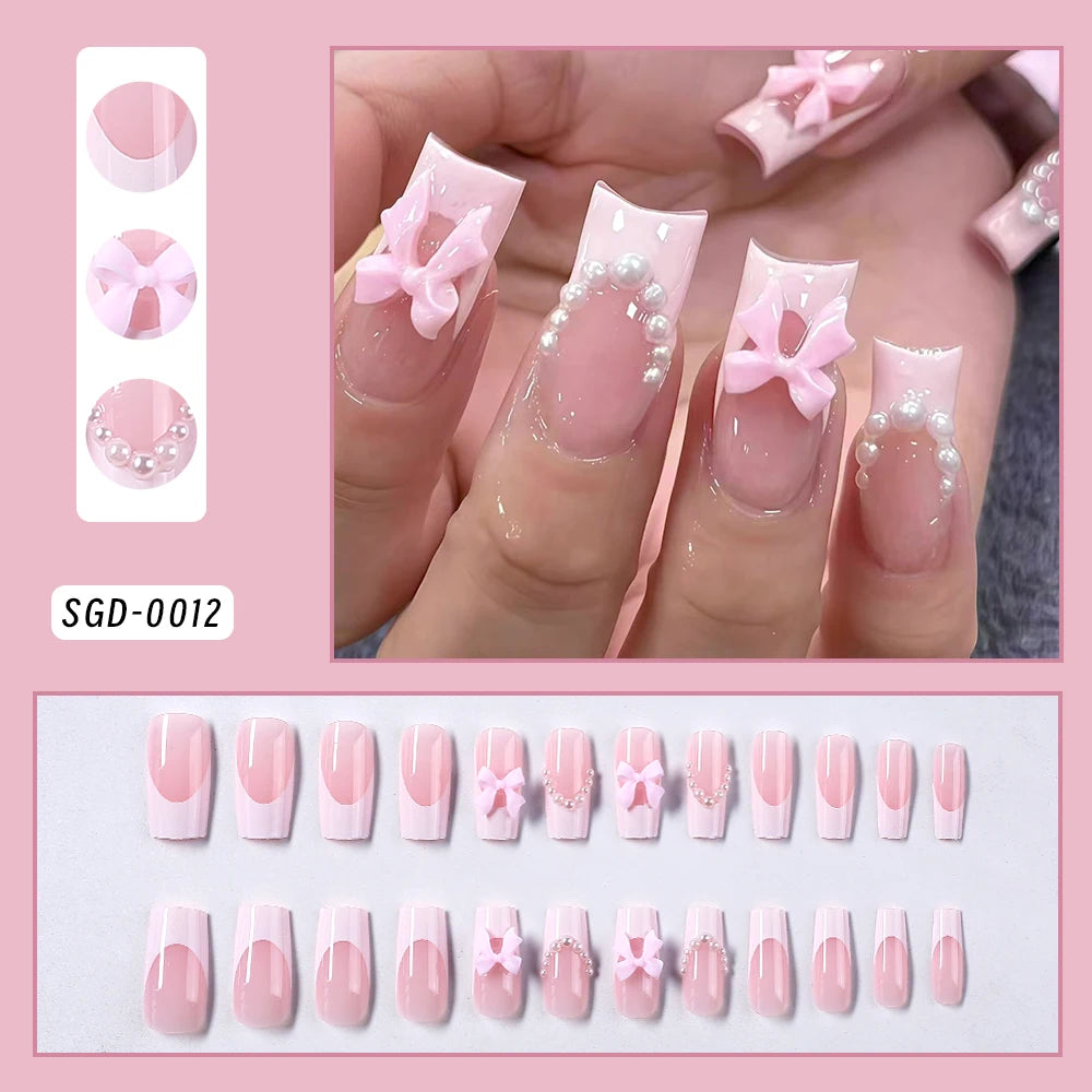BowGlam Nails (24 PCs)