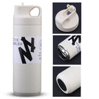550ML Thermos Bottle Portable Tumbler Vacuum Flasks Stainless Steel Insulated Cup Outdoor Sports Water Bottle Travel Thermal Mug