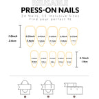 VortexGlow Nails (24 PCs)