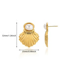 Vintage punk earrings