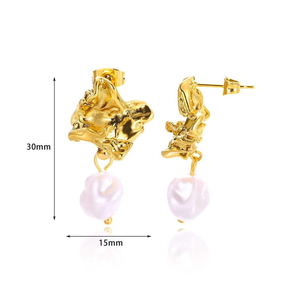 Vintage punk earrings