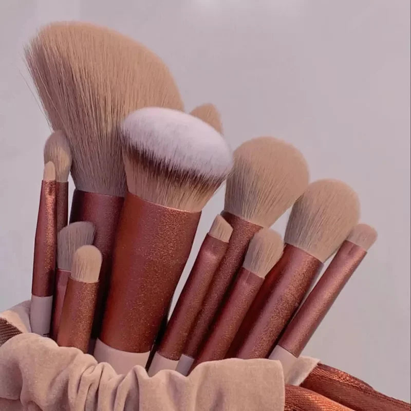13 PCs makeup brushes