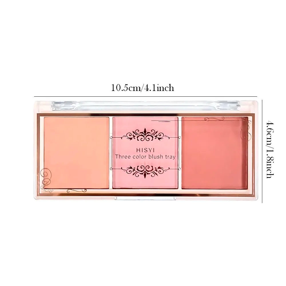 HISYI three-color matte blush