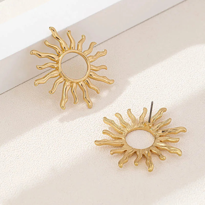 Sun flower earring