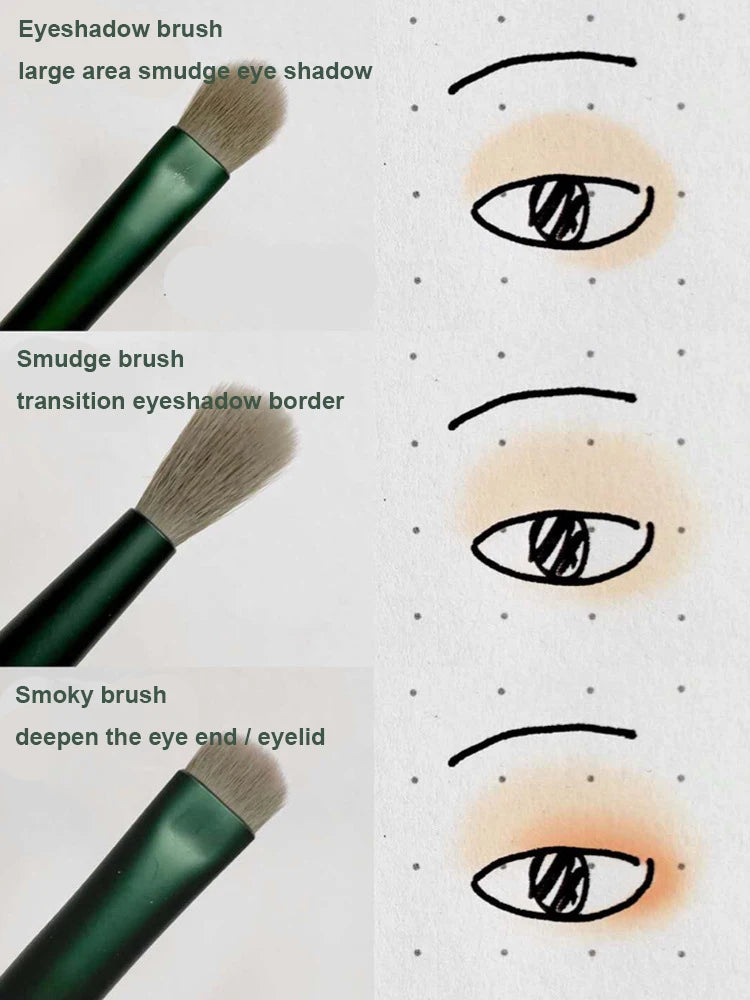 13 PCs makeup brushes