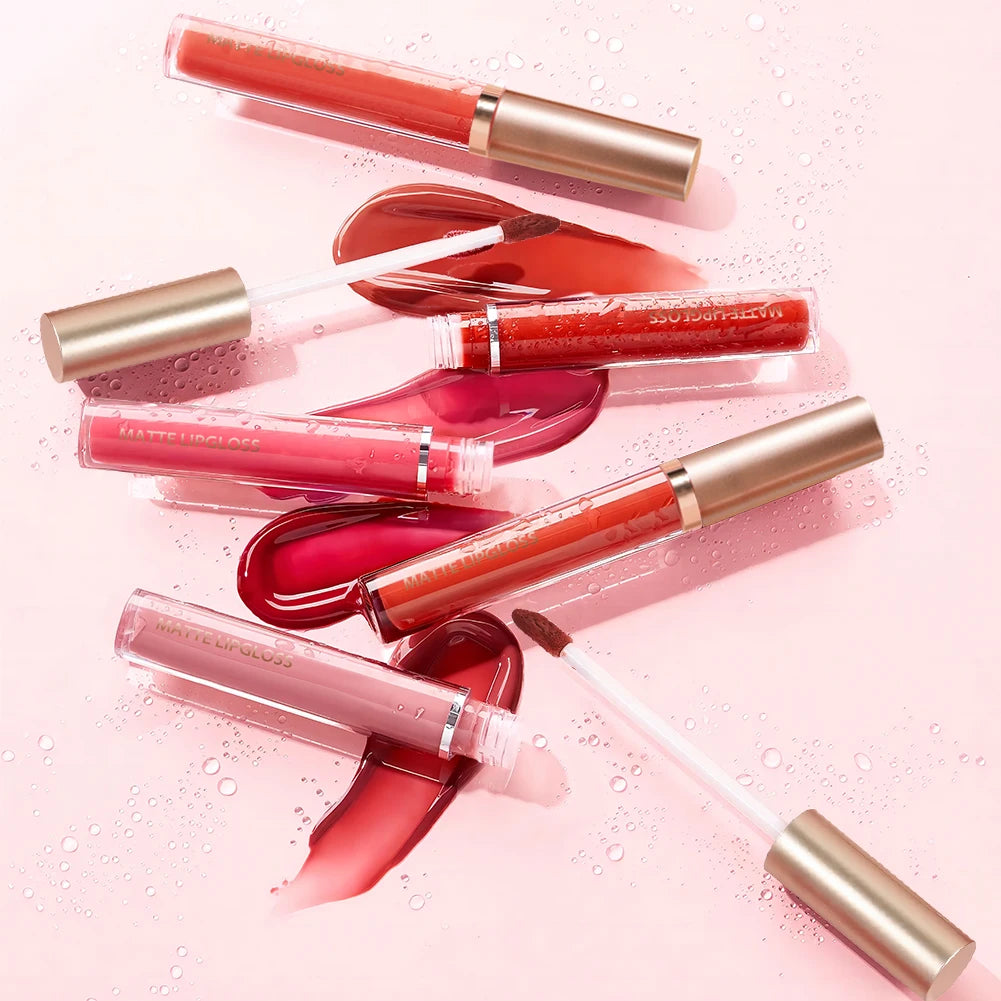 Matte lip gloss set