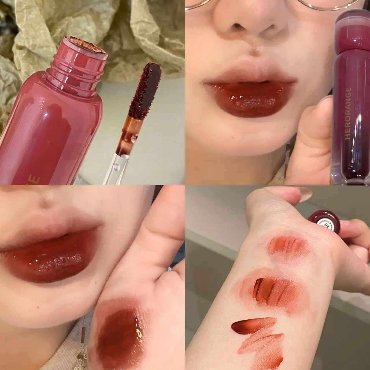 Smoked Red Tinted Lip Glaze