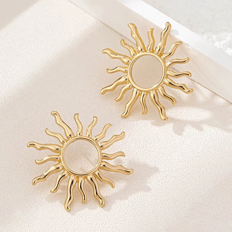 Sun flower earring