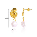 Vintage punk earrings